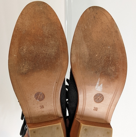 Hudson London suede fringe ankle boots - Picture 14 of 16